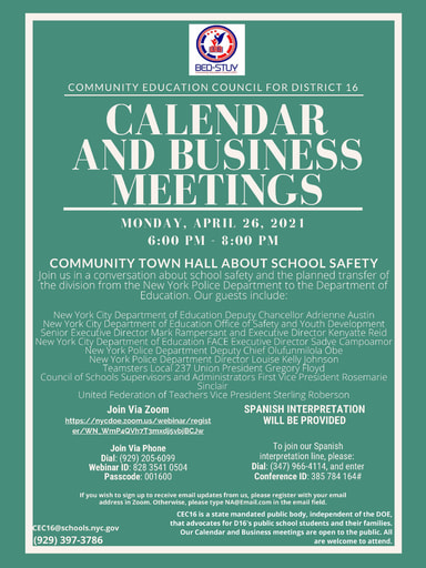 School Safety town hall April 26