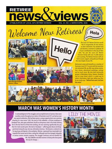 Retiree News & Views - Mar/Apr 2025